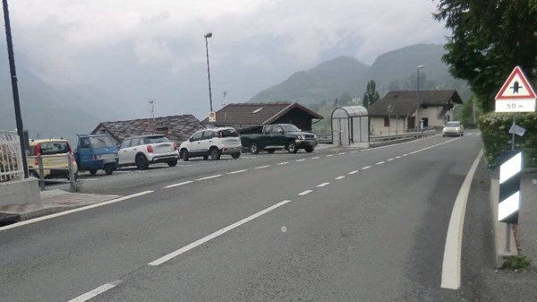 Parking entrée Chataignère