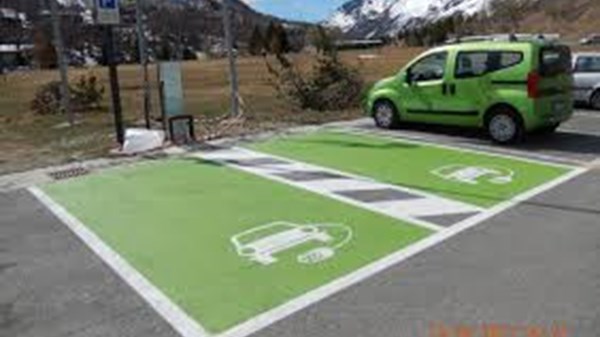 Electric cars charging station