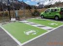 Electric cars charging station