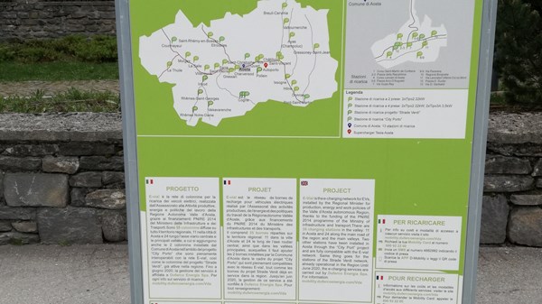 Borne de recharge pour les voitures électriques