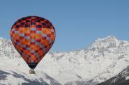 Hot-air Ballooning Over the Alps