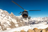 In elicottero sul Cervino