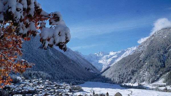 Schneefußgängerweg "Inchino alla montagna"