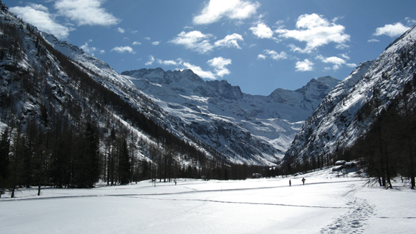Fußgängerweg "Gran Paradiso"