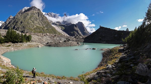 La Visaille - Pont Combal - Lac Miage
