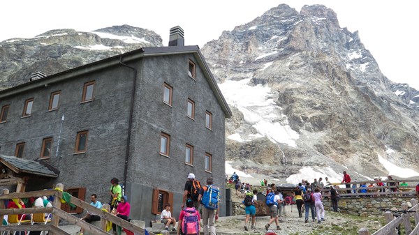 Duca degli Abruzzi and Croce Carrel Refuge
