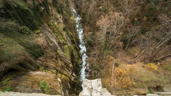 Die Schlucht von Pondel