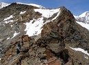 Abgesicherter Bergweg bis zur Berghütte Quintino Sella