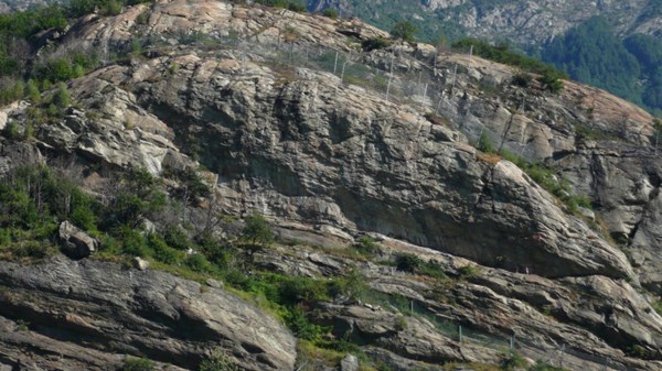 Biellesi rock climbing wall