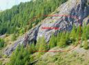 Alpini rock climbing wall