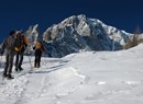 En raquetas de nieve al Refugio Bertone