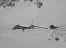En raquetas de nieve al Refugio Vittorio Sella