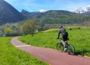 Pista para bicicletas y peatones Sarre -  Pontey