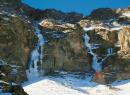 Cascade de droite de l'Alpe Cortoz