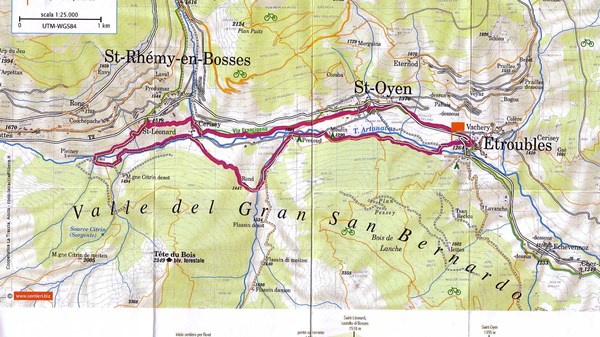 Percorso per il Nordic Walking