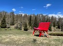 Corgnolaz -  Col Pilaz and the big bench