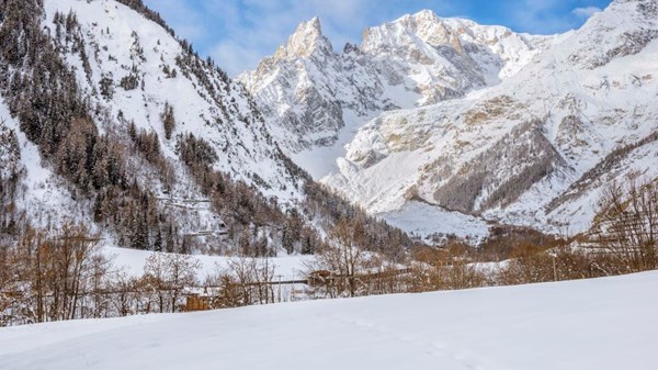 Percorso pedonale su neve "Tor d'Entrèves"