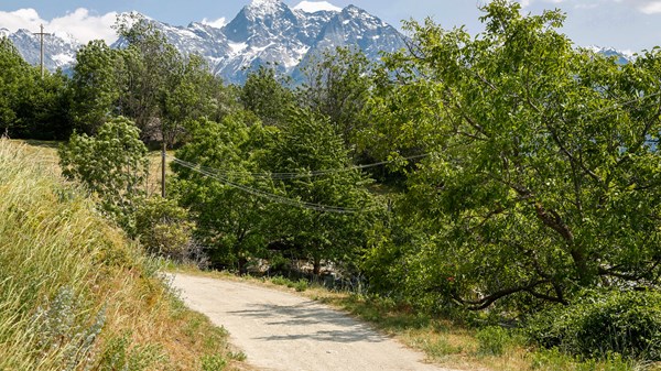 Veynes - Roisan a lo largo del Ru Pompillard