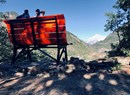 The big bench in Arvier