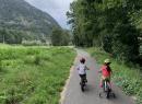 Cyclotour : Piste cyclable et piétonne Morgex-La Salle