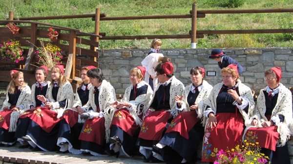 Typical costume of La Magdeleine