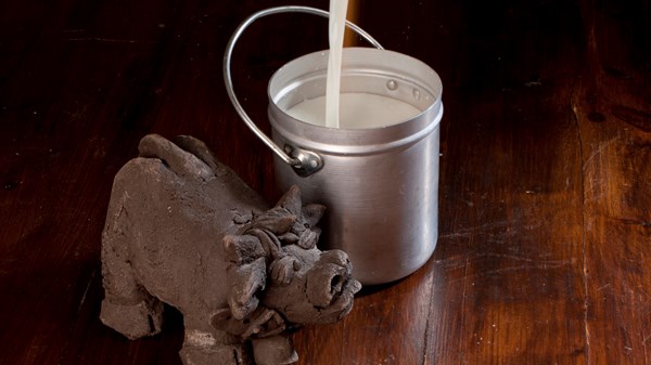 Milk from Aosta Valley