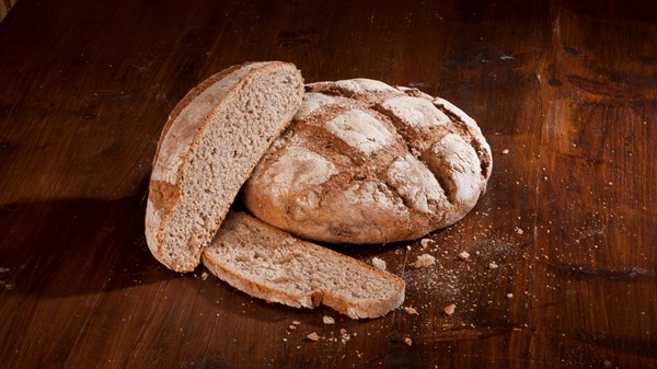 Black bread from the Aosta Valley