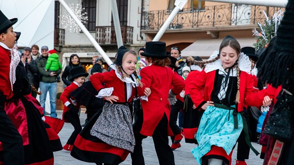 Typical Courmayeur costume