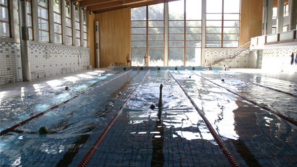 Swimming pool in the sports centre Gressoney Sport Haus