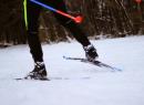 Gaby cross-country skiing