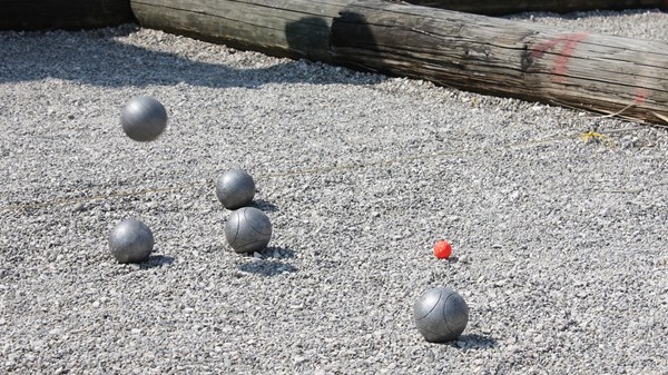 Terrain municipal pour le jeu de boules