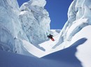 Off-piste - descenso hacia el glaciar de la Vallée Blanche