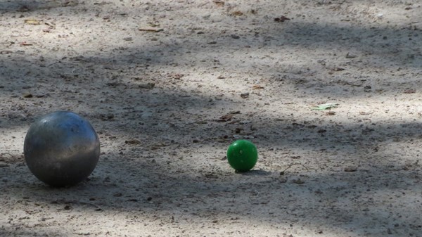 Terrain de boules au Centre Sportif communal