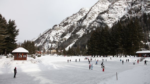 Pattinaggio su ghiaccio Lago Gover - CHIUSO PER FINE STAGIONE