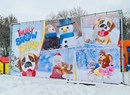 Thuilly Snow Park Spielplatz auf der Schnee