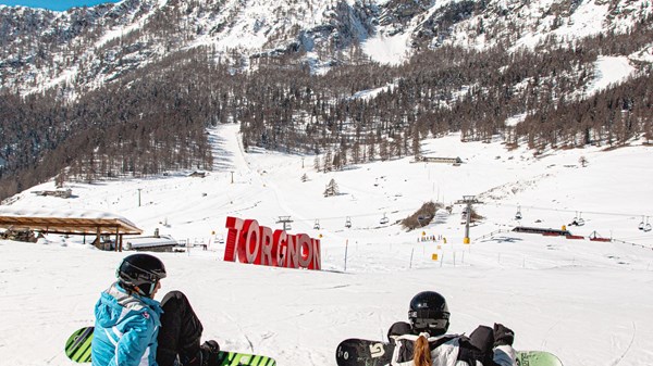 Snowpark boardercross