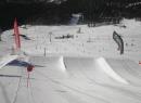 Snowpark boardercross