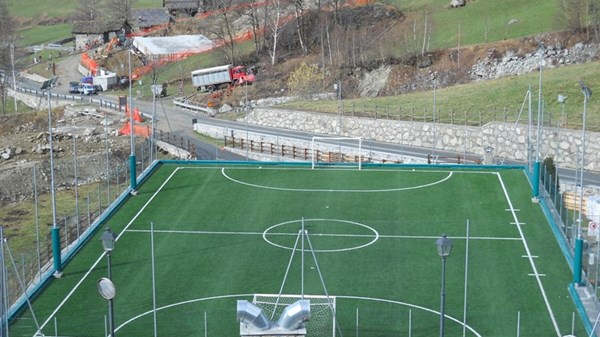 Complesso polivalente area sportiva