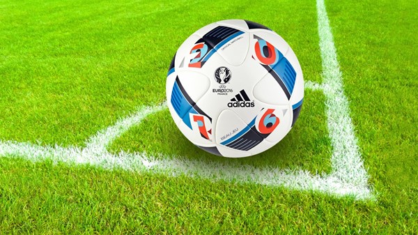 Grass football field