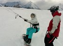 Snowkite à Vetan