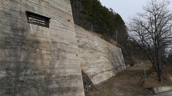 Mur d'escalade à Clavel