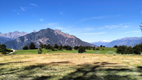 Tsan field in Erésaz hamlet