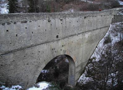 Ponte-acquedotto di Pont d'Aël - Aymavilles