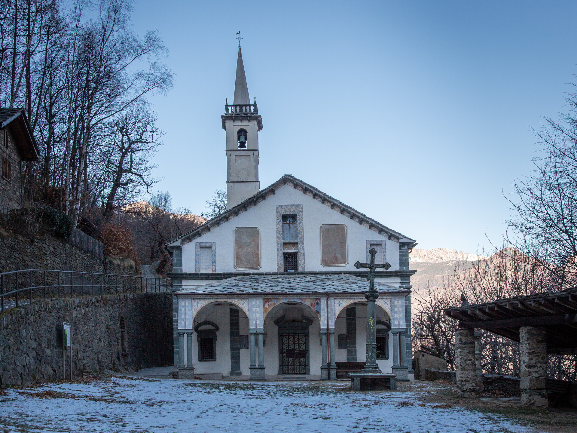 Sanctuaire de Machaby - Hiver