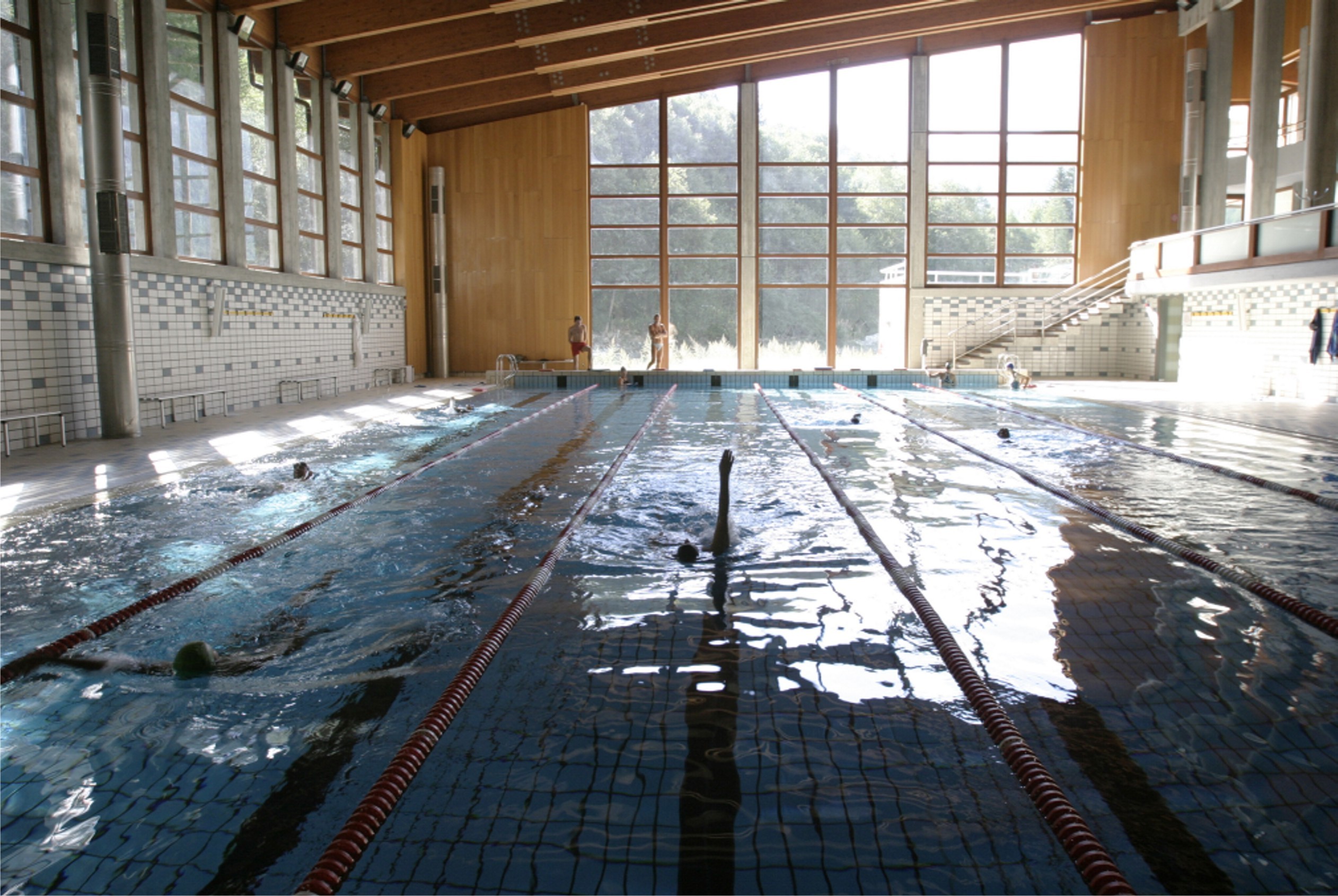 The swimming pool