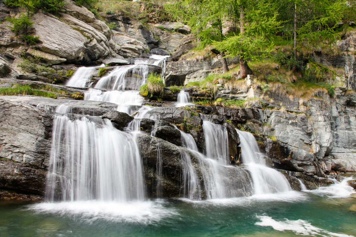 Cogne - cascate di Lillaz