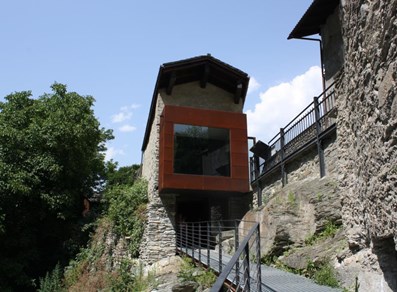 Restauro dell’acquedotto romano di Pont d’Aël (foto di Sara Pia Pinacoli)