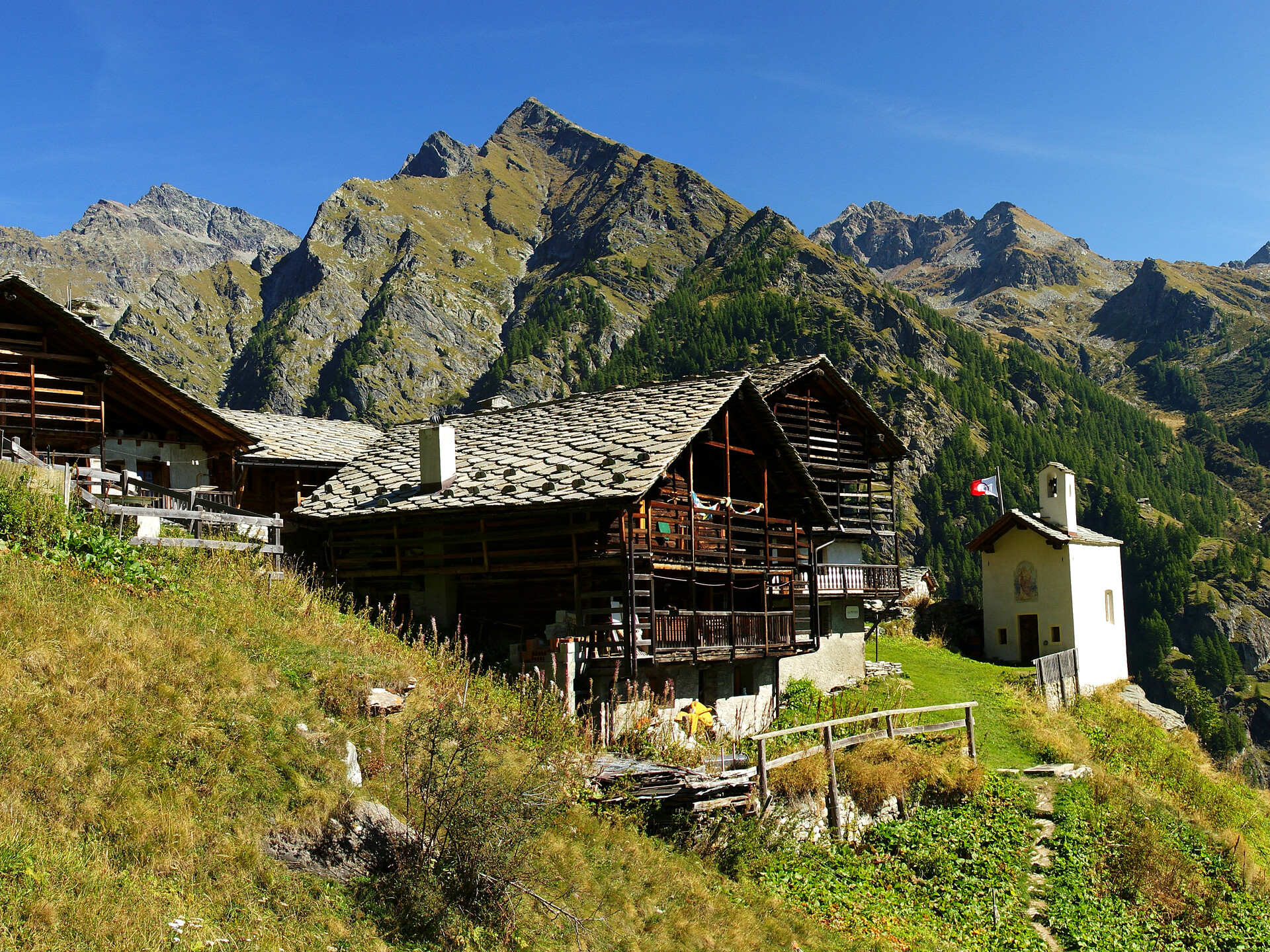 El pueblo Walser de Alpenzu