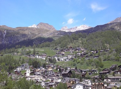 Panorama di Valtournenche