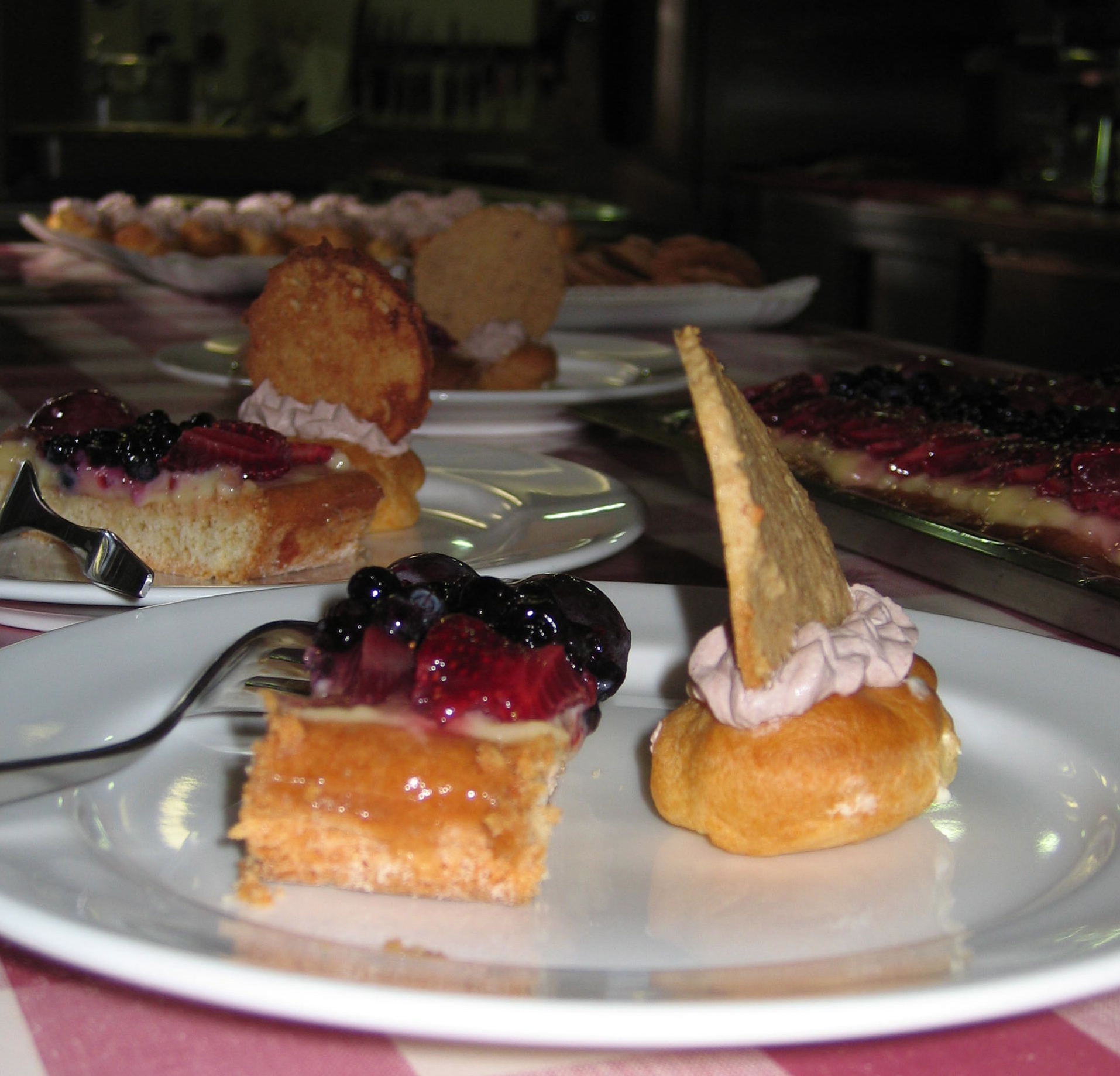 Les pâtisseries maison